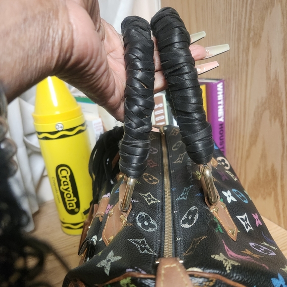 Louis Vuitton multi black square speedy 30 - Picture 3 of 16